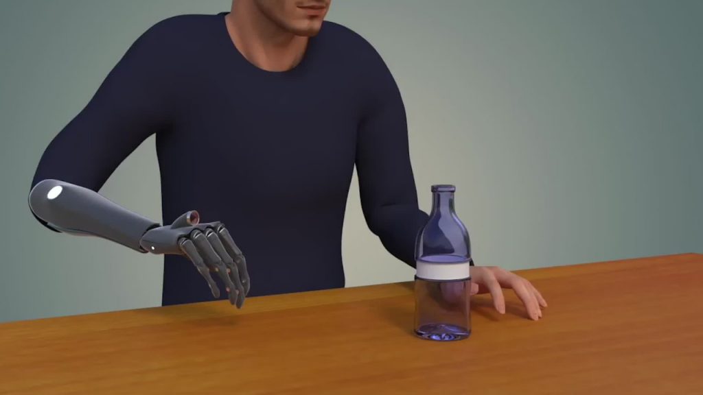 This Bionic Arm actually also has Vision Built in