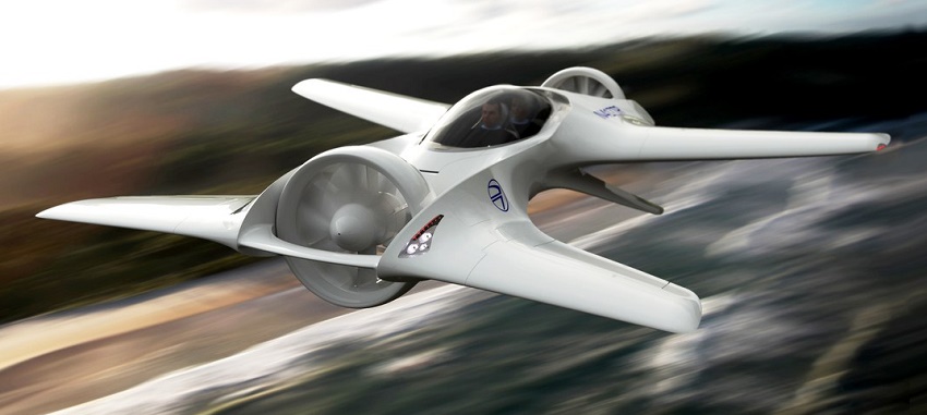 DeLorean Working On a New Flying Car that Doesn’t Need Roads