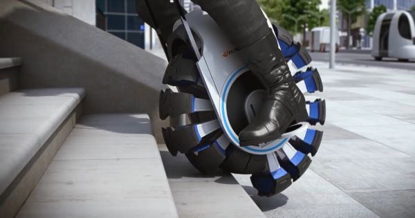 These Tires can even Climb Stairs