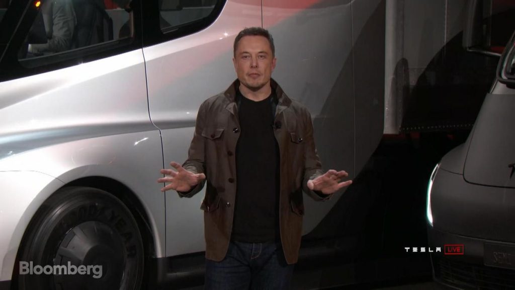 Elon Musk : Reveals the amazing New Semi Truck ( Video )