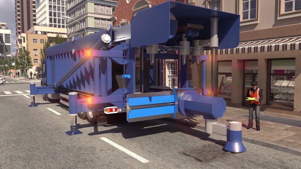 Future Road Repair Technology – Pothole Repairing Machine