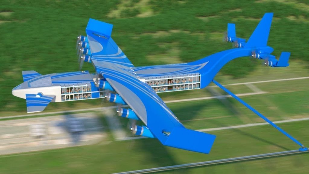 Future Flying train – Amazing Future Gyroscopic Public Transportation