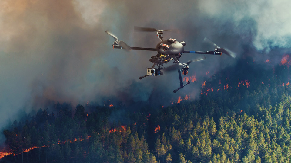 How Drones could change Future of Fighting Wildfires