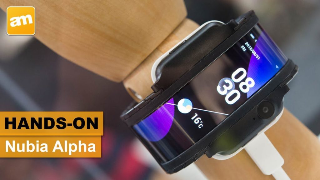 Nubia Alpha : A “Wearable Smartphone” from an Alternate Future