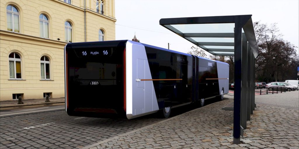 Future Audi City Bus Concept