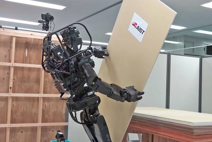 Is this Drywall Robot the Future of hanging Drywall?